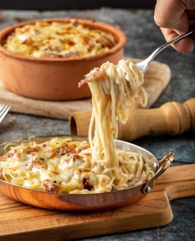 Baked Carbonara