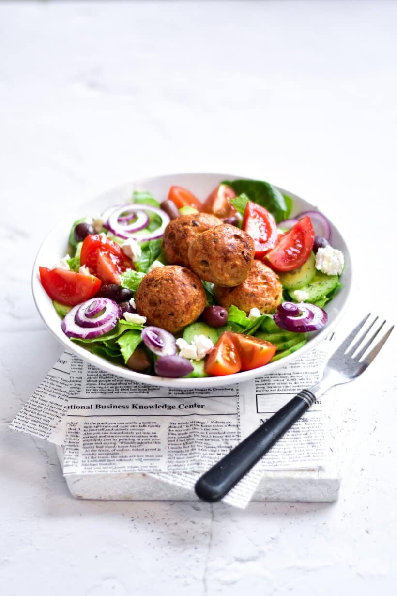 Baked Salmon Meatballs