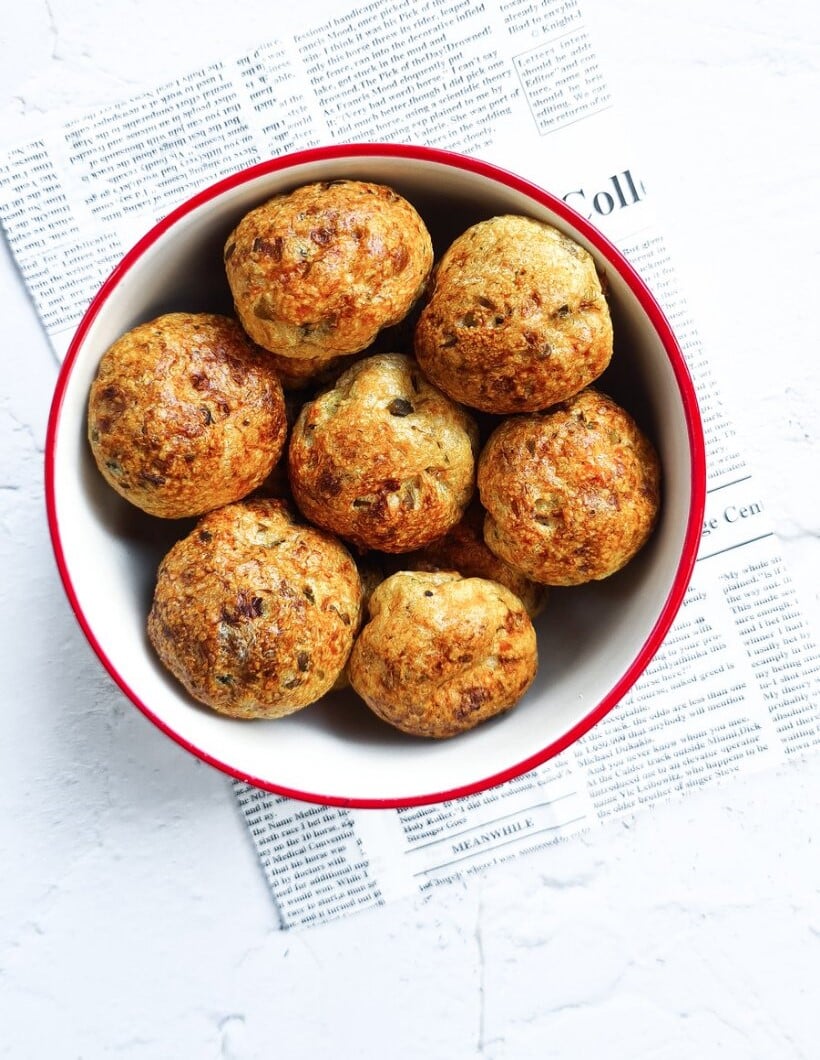 Baked Salmon Meatballs