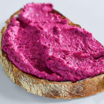 Easy Feta Cheese & Beetroot Dip
