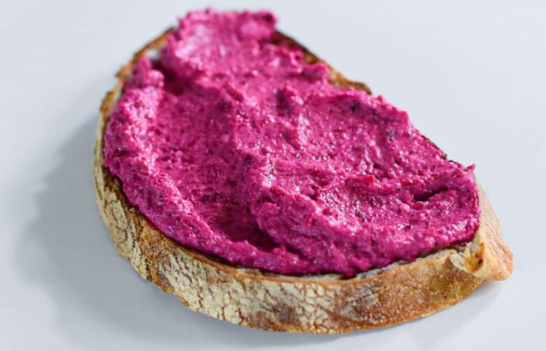 Easy Feta Cheese & Beetroot Dip
