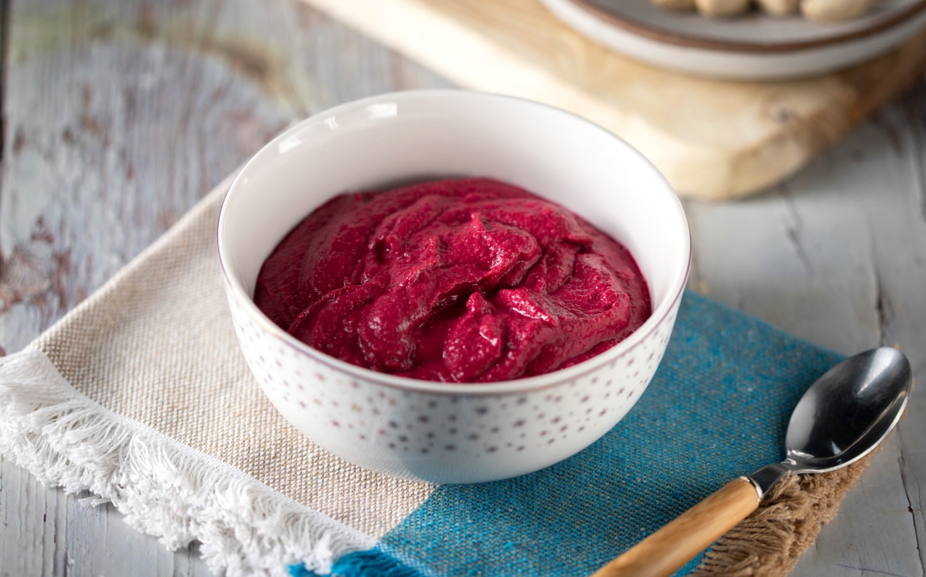 Beetroot Pesto with Pistachios