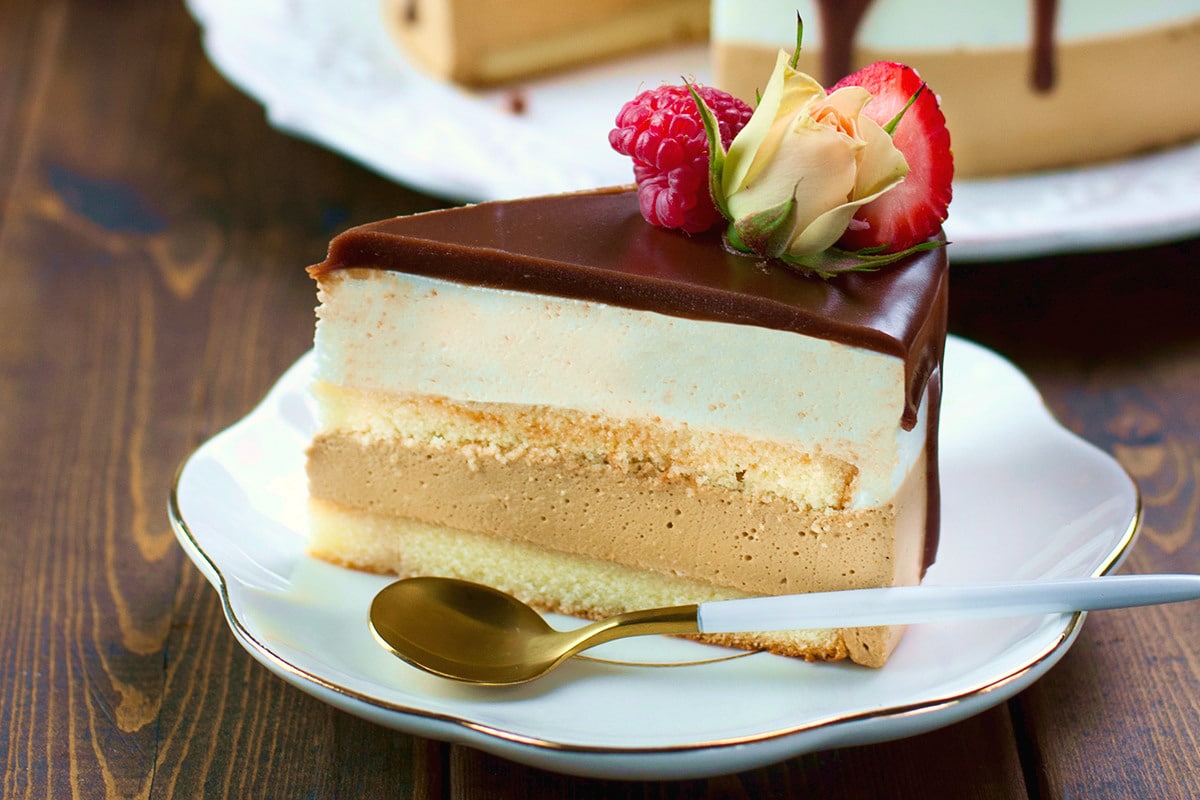 Classic Bird’s Milk Cake with Coffee