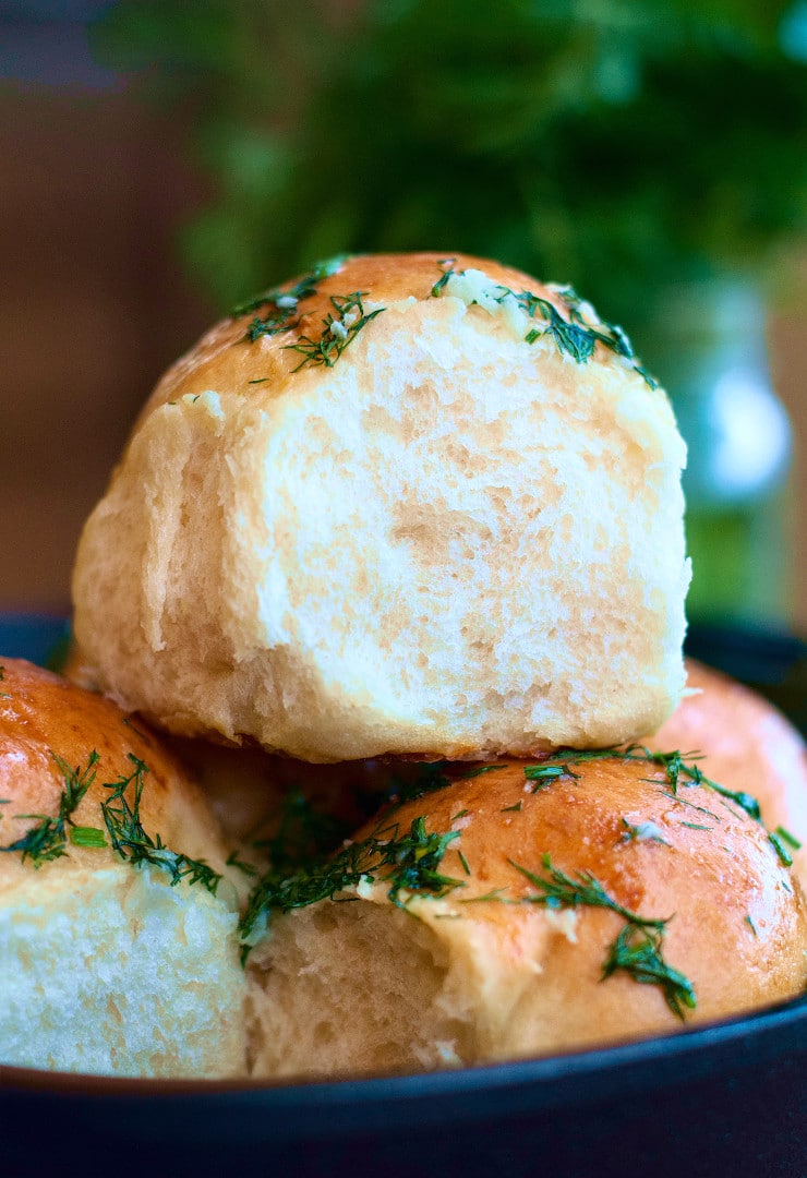 Garlic Rolls (Pampushki)