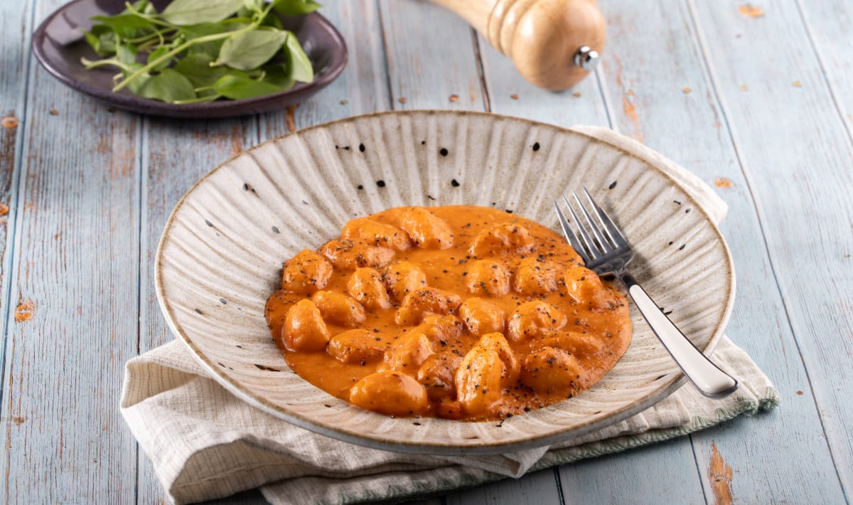 Gnocchi with Roasted Tomatoes