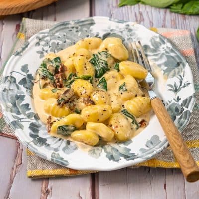 Gnocchi with Sun-dried Tomato and Goat Cheese