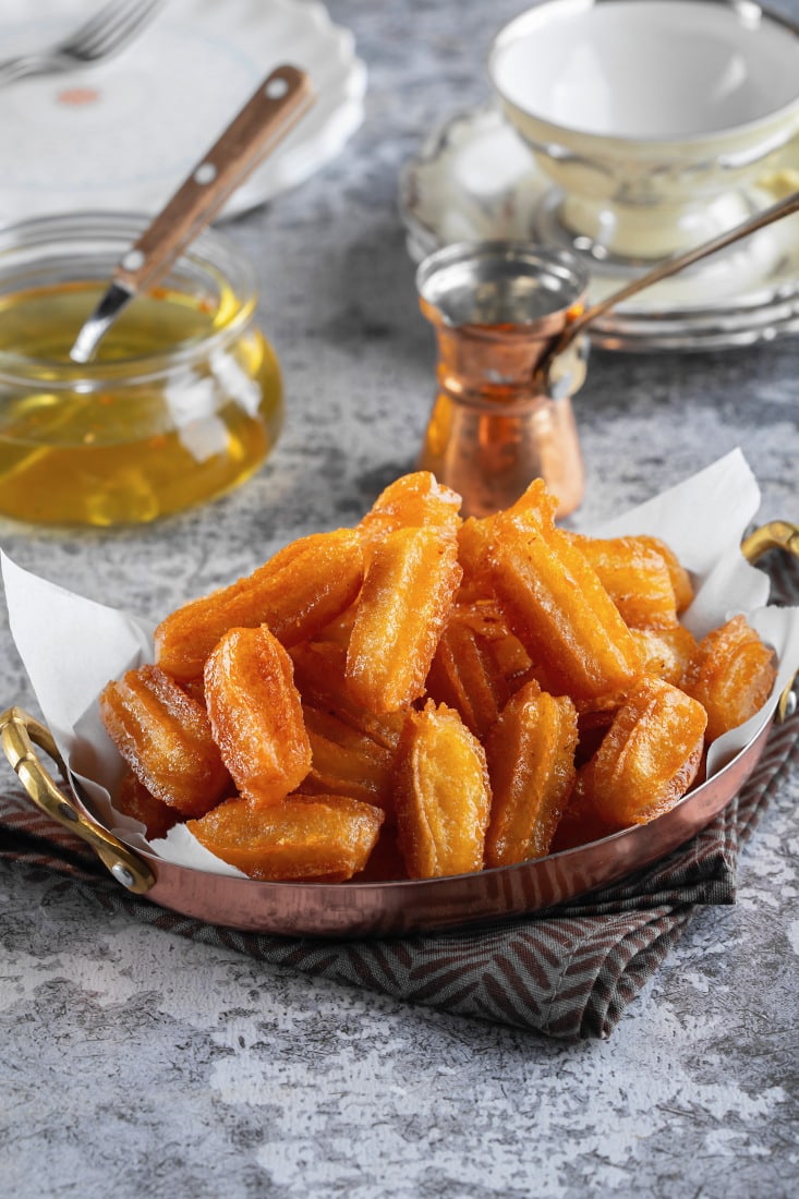 Tulumba: Greek Syrupy Churros