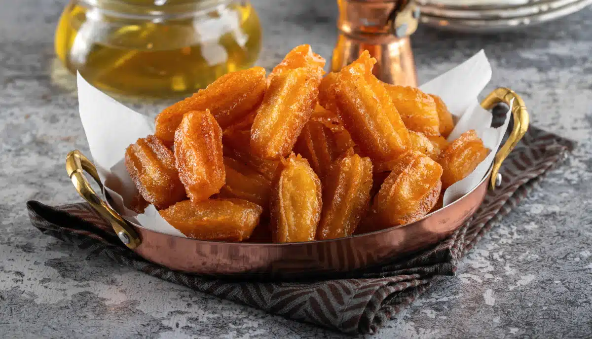 Tulumba: Greek Syrupy Churros