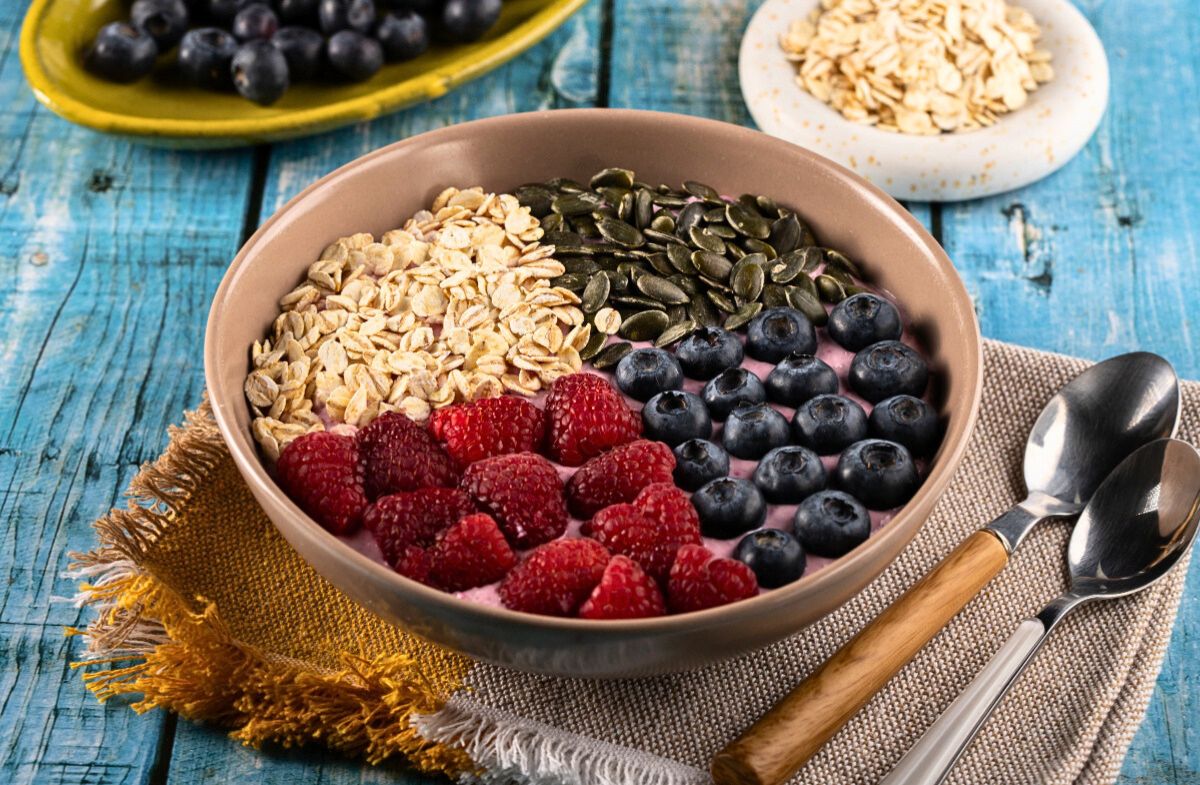 Power-Packed Berry Yogurt Bowl