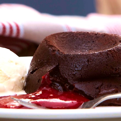 Hot Chocolate Fudge Cake