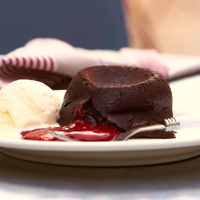Hot Chocolate Fudge Cake