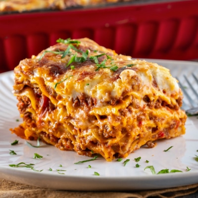 Lasagna with Ground Beef