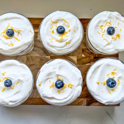 lemon blueberry oatmeal cups