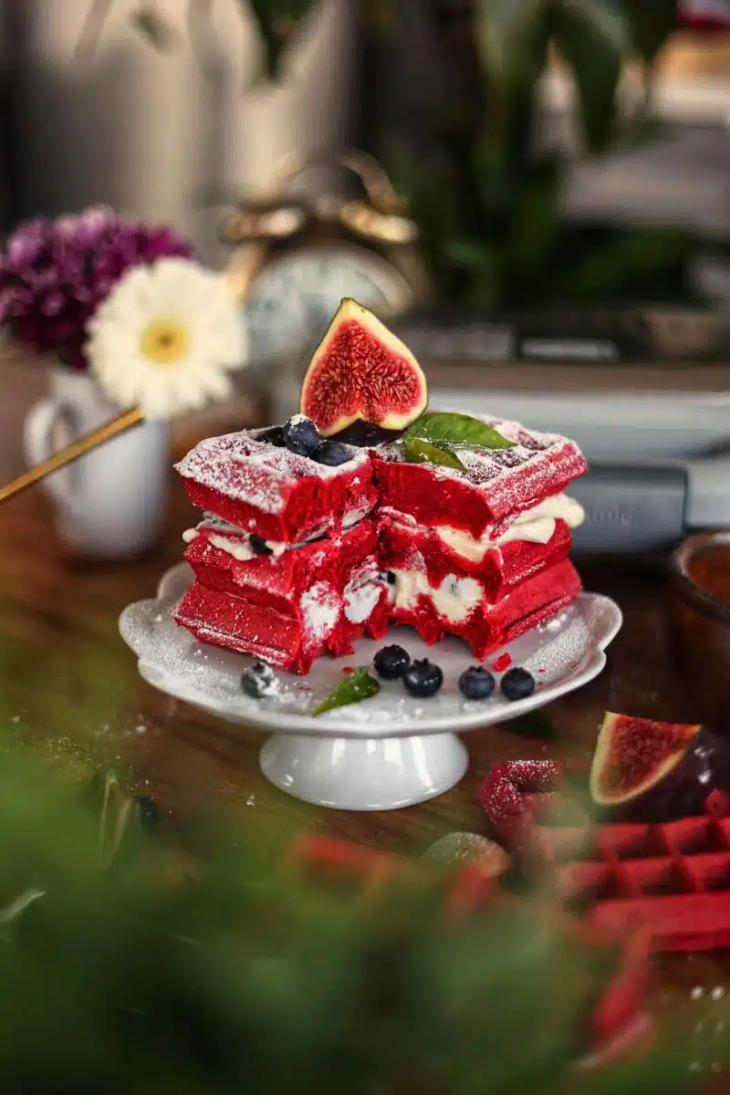 Red Velvet Waffles