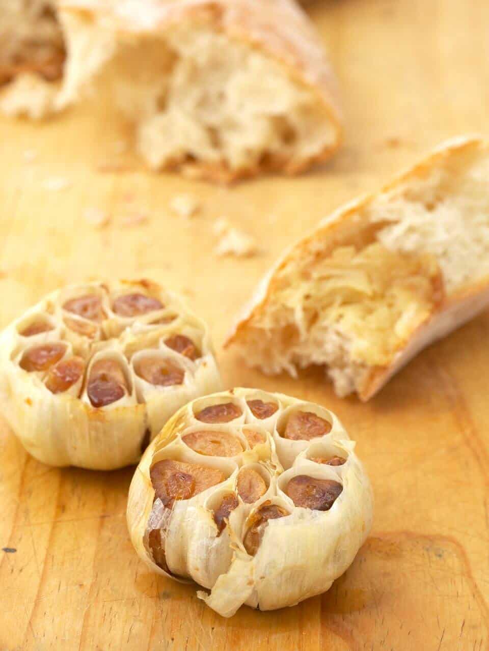 ROASTED GARLIC RECIPE – HOW TO ROAST GARLIC (WITH VIDEO INSTRUCTIONS)