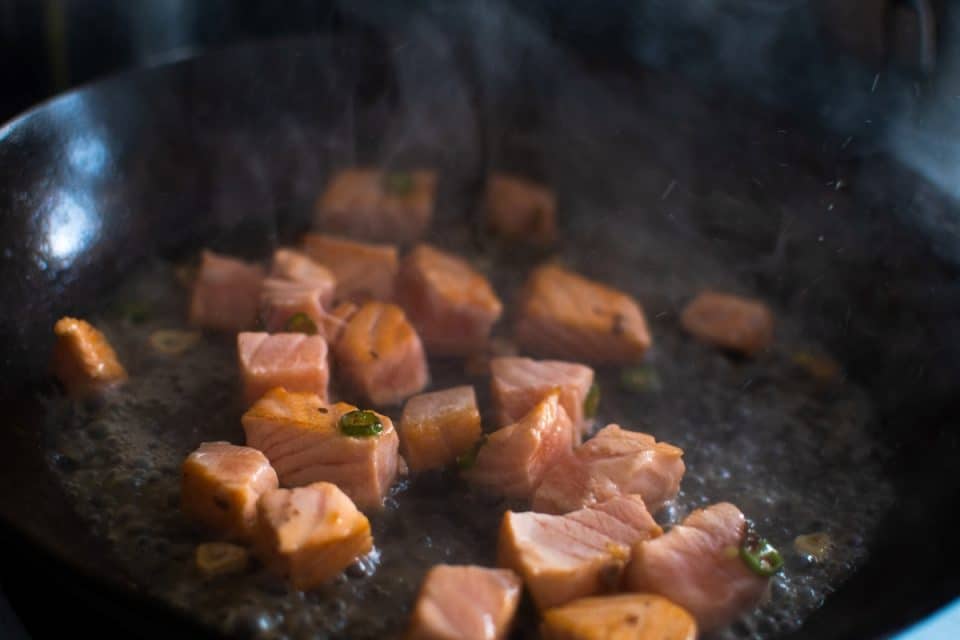 pan seared salmon