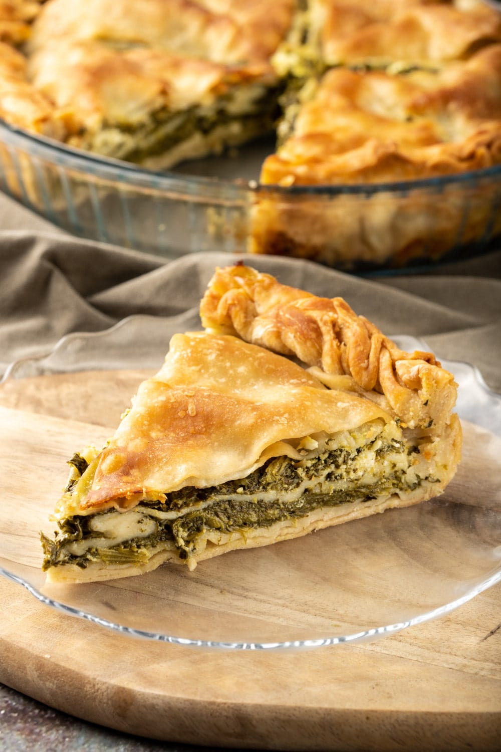 Greek Spinach and Cheese Pie (Spanakotiropita)
